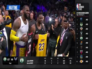 NBA季前赛 太阳VS湖人 20231020